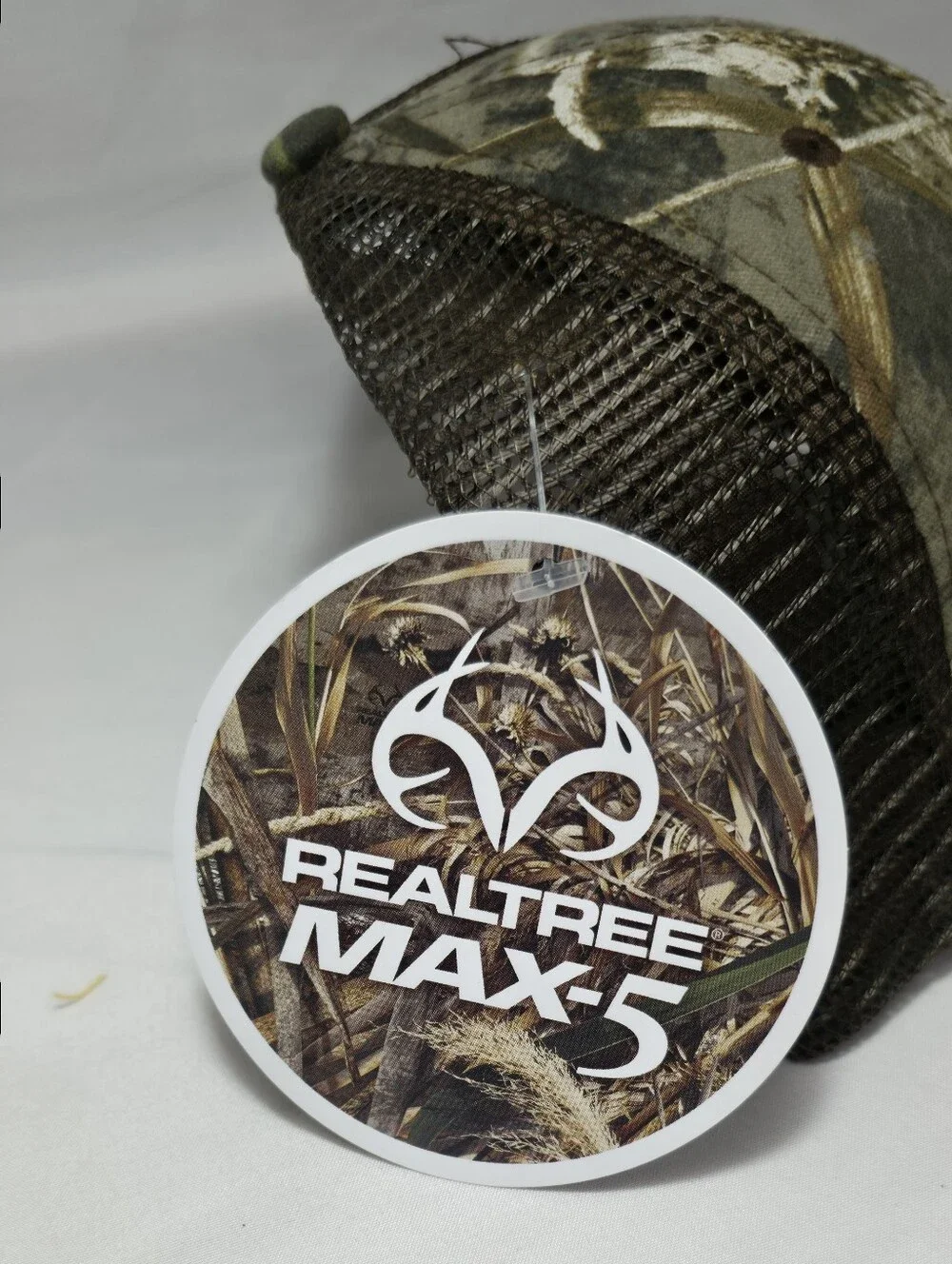 Hilti RealTree Camouflage Mesh Back Trucker Hat - Green/Brown